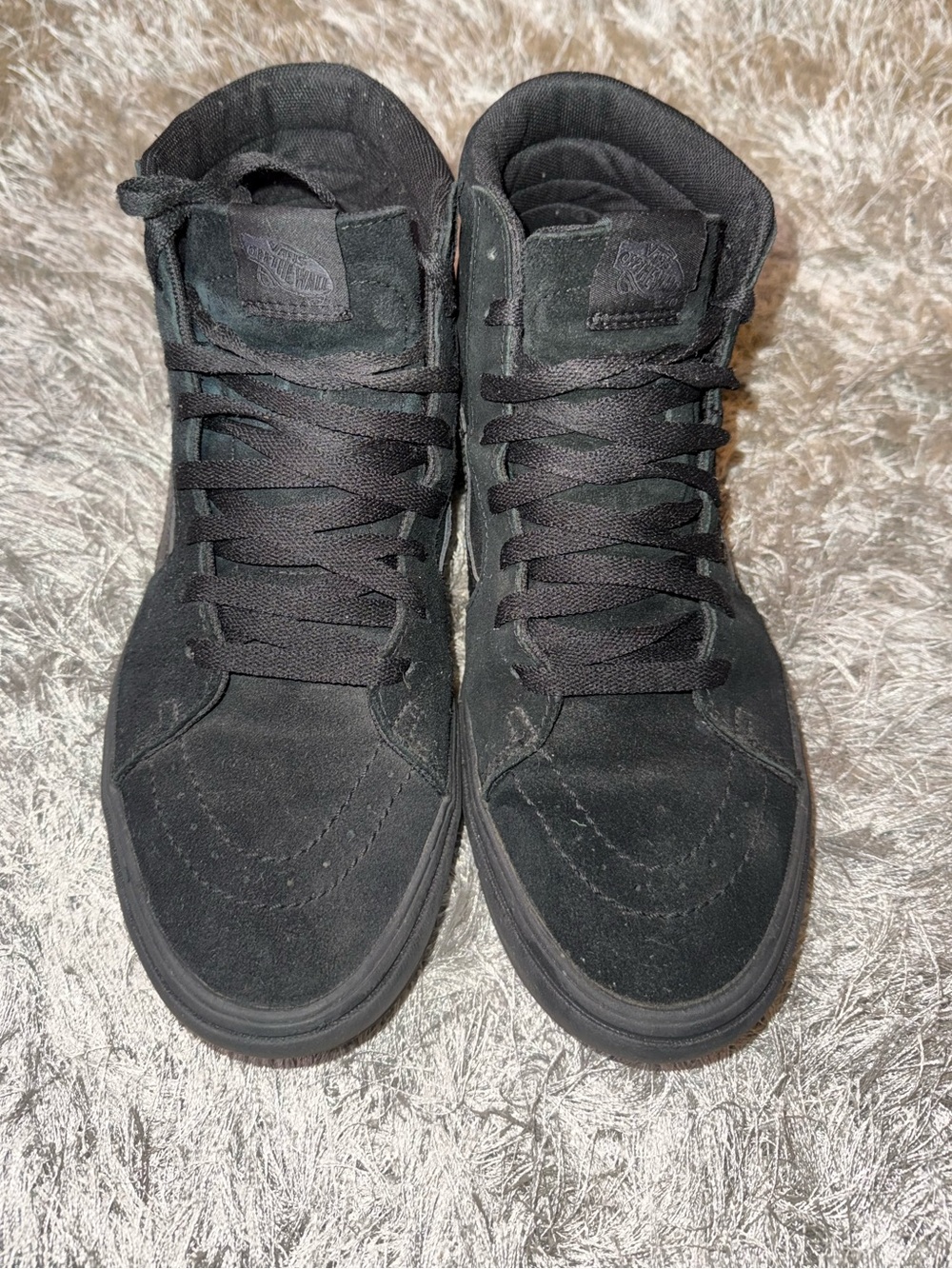 Vans Comfycush Sk8-HI All Black Men’s 9.5 Women’s 11